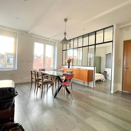 Superbe Loft 100M2 Proche Cathedrale Avec Parking Apartment Reims Bagian luar foto