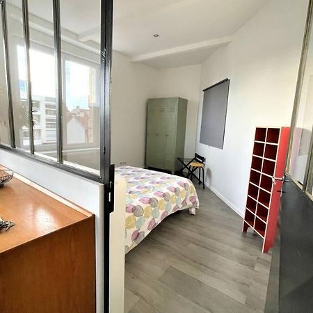 Superbe Loft 100M2 Proche Cathedrale Avec Parking Apartment Reims Bagian luar foto