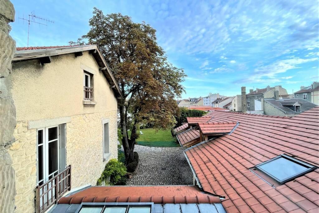 Superbe Loft 100M2 Proche Cathedrale Avec Parking Apartment Reims Bagian luar foto