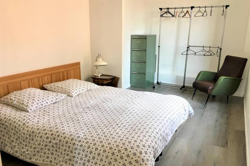 Superbe Loft 100M2 Proche Cathedrale Avec Parking Apartment Reims Bagian luar foto