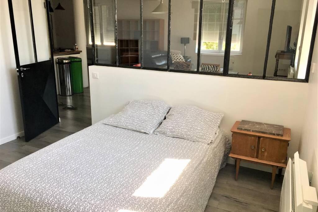 Superbe Loft 100M2 Proche Cathedrale Avec Parking Apartment Reims Bagian luar foto
