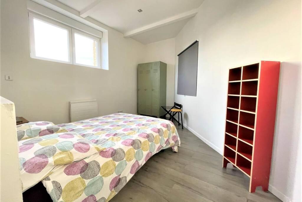 Superbe Loft 100M2 Proche Cathedrale Avec Parking Apartment Reims Bagian luar foto