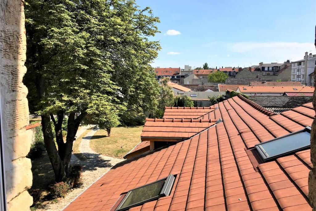 Superbe Loft 100M2 Proche Cathedrale Avec Parking Apartment Reims Bagian luar foto